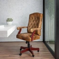 Flash Furniture Bomber Fabric Executive Chair, Rustic Brown (802BRN) -Office Chairs Shop unnamed file 3220