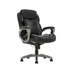 Serta My Fit Ergonomic Bonded Leather Swivel Executive Chair, Black (CHR100013) -Office Chairs Shop unnamed file 3296