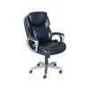 Serta My Fit Ergonomic Bonded Leather Swivel Executive Chair, Black (CHR100015) -Office Chairs Shop unnamed file 3303