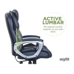 Serta My Fit Ergonomic Bonded Leather Swivel Executive Chair, Black (CHR100015) -Office Chairs Shop unnamed file 3306