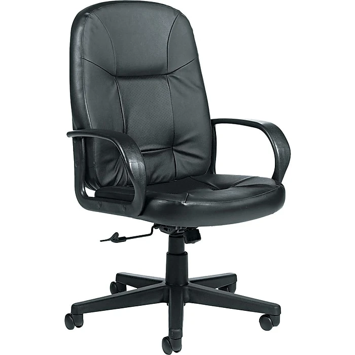 Global Arno™ Leather Executive High-Back Chair, Black (4003BK450550) 3 Global Arno™ Leather Executive High-Back Chair, Black (4003BK450550)