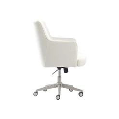 Finch Belmont Ergonomic Twill Swivel Executive Chair, Ivory (CHR10061A) -Office Chairs Shop unnamed file 3316