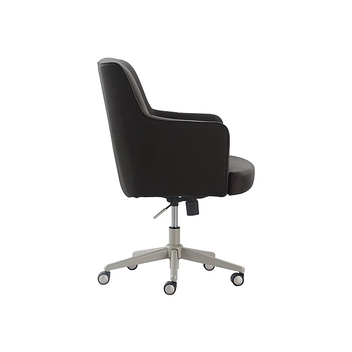Finch Belmont Ergonomic Twill Swivel Executive Chair, Gray (CHR10061B) 5 Finch Belmont Ergonomic Twill Swivel Executive Chair, Gray (CHR10061B) - Image 3