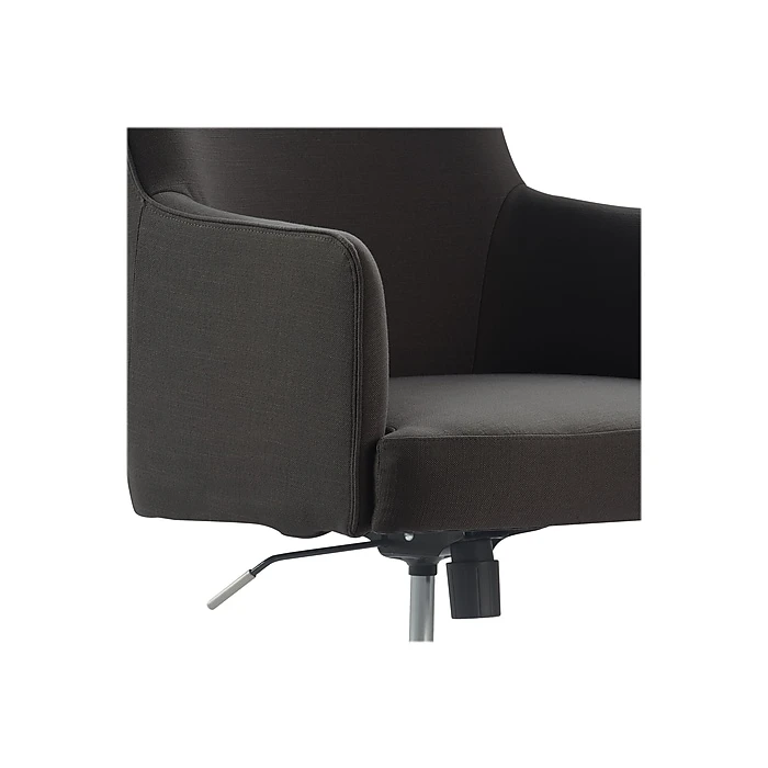 Finch Belmont Ergonomic Twill Swivel Executive Chair, Gray (CHR10061B) 6 Finch Belmont Ergonomic Twill Swivel Executive Chair, Gray (CHR10061B) - Image 4