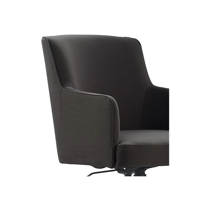 Finch Belmont Ergonomic Twill Swivel Executive Chair, Gray (CHR10061B) 8 Finch Belmont Ergonomic Twill Swivel Executive Chair, Gray (CHR10061B) - Image 6