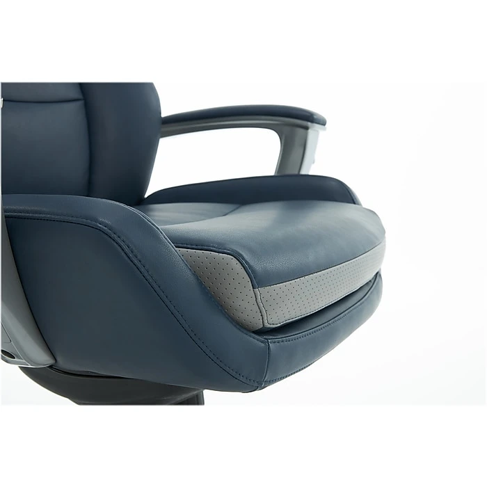 La-Z-Boy Alton Ergonomic Bonded Leather Swivel Executive Chair, Blue (60029-DS) 8 La-Z-Boy Alton Ergonomic Bonded Leather Swivel Executive Chair, Blue (60029-DS) - Image 6