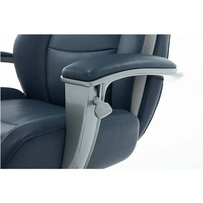 La-Z-Boy Alton Ergonomic Bonded Leather Swivel Executive Chair, Blue (60029-DS) 9 La-Z-Boy Alton Ergonomic Bonded Leather Swivel Executive Chair, Blue (60029-DS) - Image 7