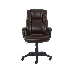 Staples Kelburne Luxura Faux Leather Computer And Desk Chair, Black (50859) -Office Chairs Shop unnamed file 36