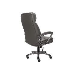 Serta Faribands Big And Tall Ergonomic Bonded Leather Swivel Executive Chair, Gray (43675B) -Office Chairs Shop unnamed file 3604