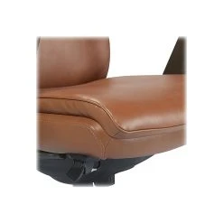 La-Z-Boy Dawson Ergonomic Faux Leather Swivel Executive Chair, Saddle Brown (CHR10083C) -Office Chairs Shop unnamed file 3640