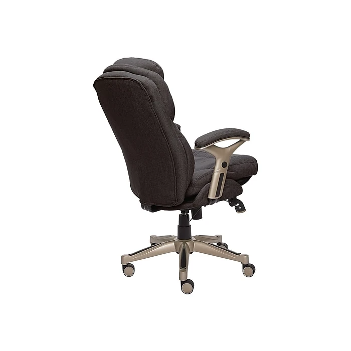 Serta Claremont Ergonomic Fabric Swivel Executive Chair With Back In Motion Technology, Dark Gray (44186E) 6 Serta Claremont Ergonomic Fabric Swivel Executive Chair With Back In Motion Technology, Dark Gray (44186E) - Image 4