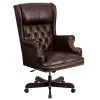 Flash Furniture CIJ600BRN Leathersoft Traditional Executive Chair, Brown -Office Chairs Shop unnamed file 3670
