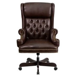 Flash Furniture CIJ600BRN Leathersoft Traditional Executive Chair, Brown 17 Flash Furniture CIJ600BRN Leathersoft Traditional Executive Chair, Brown -Office Chairs Shop unnamed file 3677