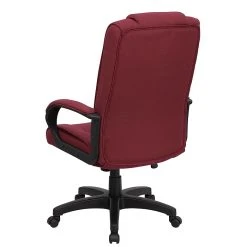 Flash Furniture High Back Fabric Executive Office Chair With Padded Nylon Arms, Burgundy -Office Chairs Shop unnamed file 3681