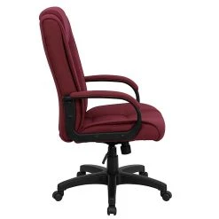 Flash Furniture High Back Fabric Executive Office Chair With Padded Nylon Arms, Burgundy -Office Chairs Shop unnamed file 3682
