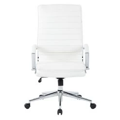 Office Star Pro-Line II White Faux Leather High Back Manager's Chair With Chrome Finish Arms And Base (SPX23590C-U11) -Office Chairs Shop unnamed file 3700