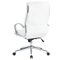 Office Star Pro-Line II White Faux Leather High Back Manager's Chair With Chrome Finish Arms And Base (SPX23590C-U11) -Office Chairs Shop unnamed file 3701