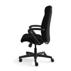 HON Ignition Executive High-Back Chair, Center-Tilt, Fixed Arms, Black Leather -Office Chairs Shop unnamed file 3717
