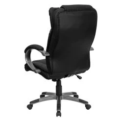 Flash Furniture High Back Leather Executive Office Chairs With Titanium Finish Loop Arms (BT9088BK) -Office Chairs Shop unnamed file 3804