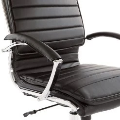 Office Star Pro-Line II Black Faux Leather High Back Manager's Chair With Chrome Finish Arms And Base (SPX23590C-U6) -Office Chairs Shop unnamed file 3827