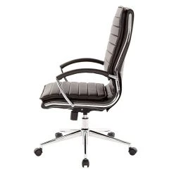 Office Star Pro-Line II Black Faux Leather High Back Manager's Chair With Chrome Finish Arms And Base (SPX23590C-U6) -Office Chairs Shop unnamed file 3829