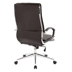 Office Star Pro-Line II Black Faux Leather High Back Manager's Chair With Chrome Finish Arms And Base (SPX23590C-U6) -Office Chairs Shop unnamed file 3832