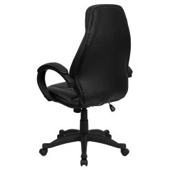 Flash Furniture Leather Computer And Desk Chair, Black (HHLC0005HI1B) -Office Chairs Shop unnamed file 385