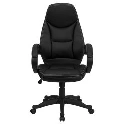 Flash Furniture Leather Computer And Desk Chair, Black (HHLC0005HI1B) -Office Chairs Shop unnamed file 387