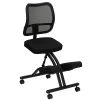 Flash Furniture Ergonomic Fabric Kneeling Chair, Armless, Black (WL3520) -Office Chairs Shop unnamed file 3880