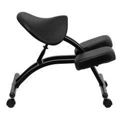 Flash Furniture Ergonomic Kneeling Chair With Saddle Seat, Black -Office Chairs Shop unnamed file 3893
