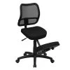 Flash Furniture Ergonomic Mesh Kneeling Task Chair, Armless, Black -Office Chairs Shop unnamed file 3895