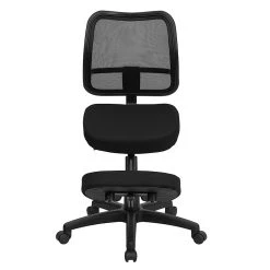 Flash Furniture Ergonomic Mesh Kneeling Task Chair, Armless, Black -Office Chairs Shop unnamed file 3902