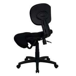 Flash Furniture Ergonomic Fabric Kneeling Posture Task Chair, Armless, Black -Office Chairs Shop unnamed file 3907
