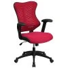 Flash Furniture BLZP806BY Mesh Office Chair, Burgundy (BLZP806BY)