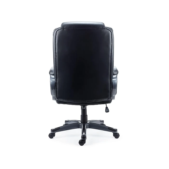Staples Mcallum Bonded Leather Manager Chair, Black (51473) 5 Staples Mcallum Bonded Leather Manager Chair, Black (51473) - Image 3