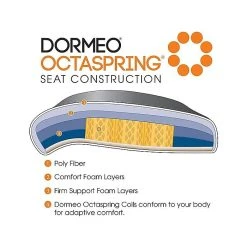 Dormeo Espo Octaspring Bonded Leather Managers Office Chair, Gray (47055) -Office Chairs Shop unnamed file 3972