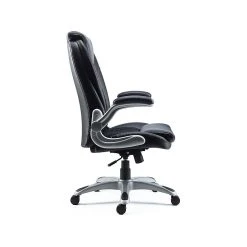 Staples Sorina Bonded Leather Chair, Black (51471) -Office Chairs Shop unnamed file 3983