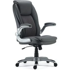 Staples Sorina Bonded Leather Chair, Black (51471) -Office Chairs Shop unnamed file 3984