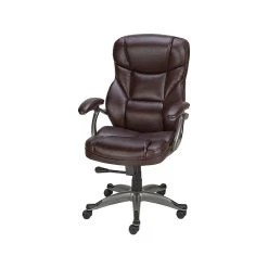 Staples Osgood High-Back Bonded Leather Manager Chair, Brown (22298) 11 Staples Osgood High-Back Bonded Leather Manager Chair, Brown (22298) -Office Chairs Shop unnamed file 3995