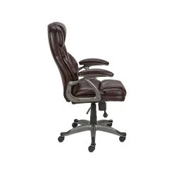 Staples Osgood High-Back Bonded Leather Manager Chair, Brown (22298) 12 Staples Osgood High-Back Bonded Leather Manager Chair, Brown (22298) -Office Chairs Shop unnamed file 3996