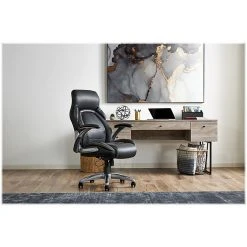Dormeo Ergonomic Faux Leather Swivel Manager's Chair, Blue (60030-BLU) -Office Chairs Shop unnamed file 4027