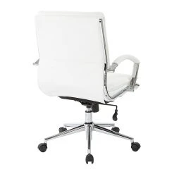 Office Star Pro-Line II White Faux Leather Mid-Back Manager's Chair With Chrome Finish Arms And Base (SPX23591C-U11) -Office Chairs Shop unnamed file 4048