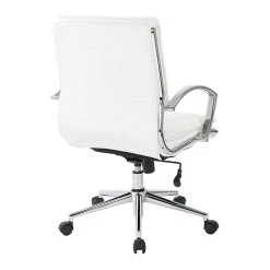 Office Star Pro-Line II White Faux Leather Mid-Back Manager's Chair With Chrome Finish Arms And Base (SPX23591C-U11) -Office Chairs Shop unnamed file 4049