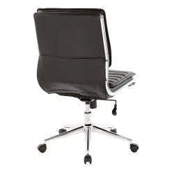 Office Star Pro-Line II Black Faux Leather Armless Mid-Back Manager's Chair With Chrome Finish Arms And Base (SPX23592C-U6) 17 Office Star Pro-Line II Black Faux Leather Armless Mid-Back Manager's Chair With Chrome Finish Arms And Base (SPX23592C-U6) -Office Chairs Shop unnamed file 4056