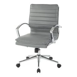 Office Star Pro-Line II Charcoal Gray Faux Leather Mid-Back Manager's Chair With Chrome Finish Arms And Base (SPX23591C-U42) 15 Office Star Pro-Line II Charcoal Gray Faux Leather Mid-Back Manager's Chair With Chrome Finish Arms And Base (SPX23591C-U42) -Office Chairs Shop unnamed file 4104