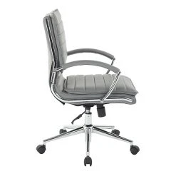Office Star Pro-Line II Charcoal Gray Faux Leather Mid-Back Manager's Chair With Chrome Finish Arms And Base (SPX23591C-U42) 18 Office Star Pro-Line II Charcoal Gray Faux Leather Mid-Back Manager's Chair With Chrome Finish Arms And Base (SPX23591C-U42) -Office Chairs Shop unnamed file 4107