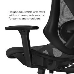 Union & Scale™ FlexFit™ Dexley Mesh Task Chair, Black (UN56946) -Office Chairs Shop unnamed file 4131