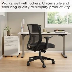 Union & Scale™ Essentials Mesh Back Fabric Task Chair, Black (UN56947) -Office Chairs Shop unnamed file 4141