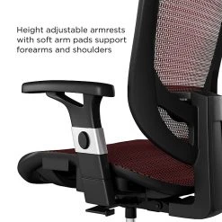 Union & Scale™ FlexFit™ Hyken Mesh Task Chair, Maroon (UN59462) -Office Chairs Shop unnamed file 4158