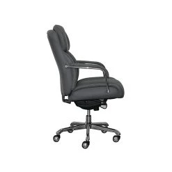 La-Z-Boy Sutherland Ergonomic Faux Leather Swivel Computer And Desk Chair, Gray (CHR10048B) -Office Chairs Shop unnamed file 417